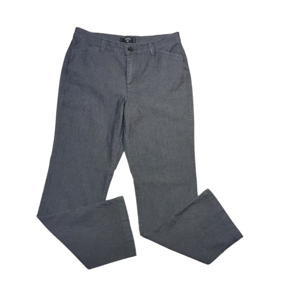 riders by lee mid rise straight leg pants